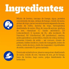 Ração Úmida Pedigree Sachê High Protein Cães Adultos Carne e Frango 85 g