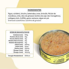 Molho Natural Pet Delícia Cordeiro para Cães 100 g