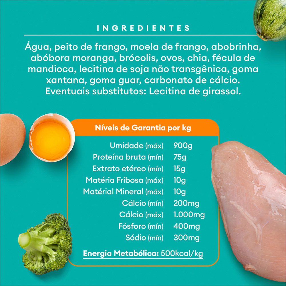 Sachê Natural Pet Delícia Ragu de Frango com Legumes para Cães 80g Sachê Natural Pet Delícia Ragu de Frango com Legumes para Cães 80g
