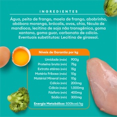 Sachê Natural Pet Delícia Ragu de Frango com Legumes para Cães 80g
