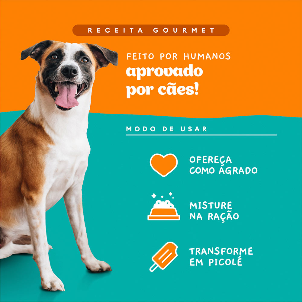 Sachê Natural Pet Delícia Ragu de Frango com Legumes para Cães 80g Sachê Natural Pet Delícia Ragu de Frango com Legumes para Cães 80g