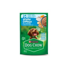 Ração Úmida Dog Chow Ótimo Começo Papinha para Cães Filhotes Sabor Frango, Cenoura, Banana e Leite 85 g
