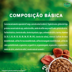 Ração Úmida Dog Chow Nutrição Reforçada para Cães Adultos Sabor Cordeiro em Filetes com Arroz 85 g