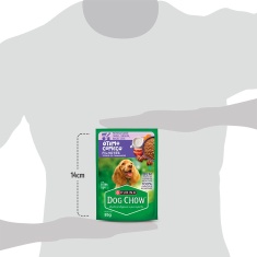 Ração Úmida Dog Chow Ótimo Começo Papinha para Cães Filhotes Sabor Carne, Cenoura, Maçã e Leite 85 g