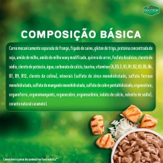 Ração Úmida Dog Chow Nutrição Reforçada para Cães Adultos Sabor Frango em Filetes com Arroz 85 g