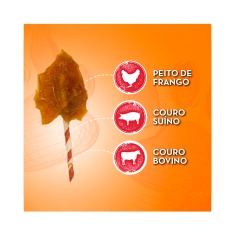 Petisco Dingo Wings 3 Sabores para Cães