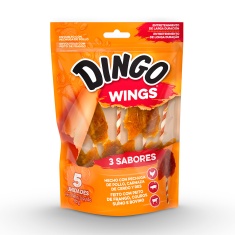 Petisco Dingo Wings 3 Sabores para Cães