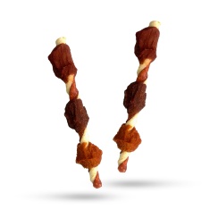 Petisco Dingo Kabobs 3 Sabores para Cães