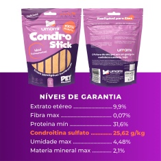 Osso Umami Condro Stick para Cães 6 Unidades