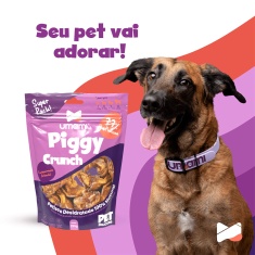 Osso Umami Tiras de Orelha Suína Desidratada Natural 250 g