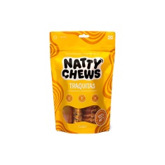 Osso Natty Chews Traqueia Bovina Natural para Cães - 2 Unidades