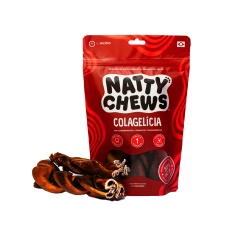 Osso Natty Chews Colágeno Bovino Natural para Cães - 2 Unidades