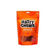 Osso Natty Chews Bexiga Bovina Natural para Cães 5 Unidades