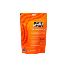 Osso Natty Chews Bexiga Bovina Natural para Cães 5 Unidades