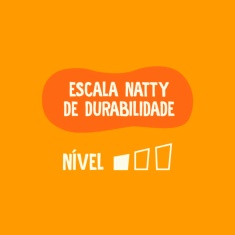 Osso Natty Chews Bexiga Bovina Natural para Cães 5 Unidades