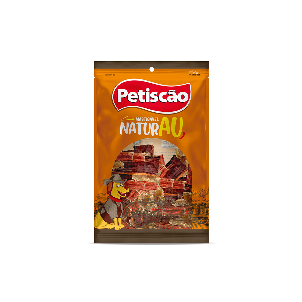 Mastigável NaturAU Petiscão Mix de Pontas Naturais para Cães