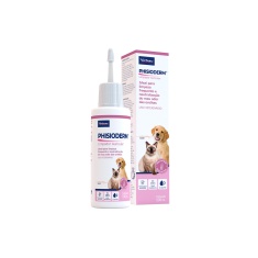 Limpador Auricular Virbac Phisioderm para Cães e Gatos 100 ml
