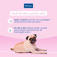Hidratante Virbac Phisioderm Hydrat Spray para Cães e Gatos 250 ml
