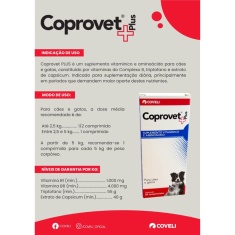 Coprovet Plus Coveli 20 Comprimidos