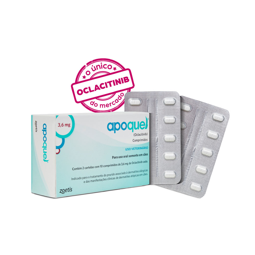Apoquel Zoetis Dermatológico para Cães