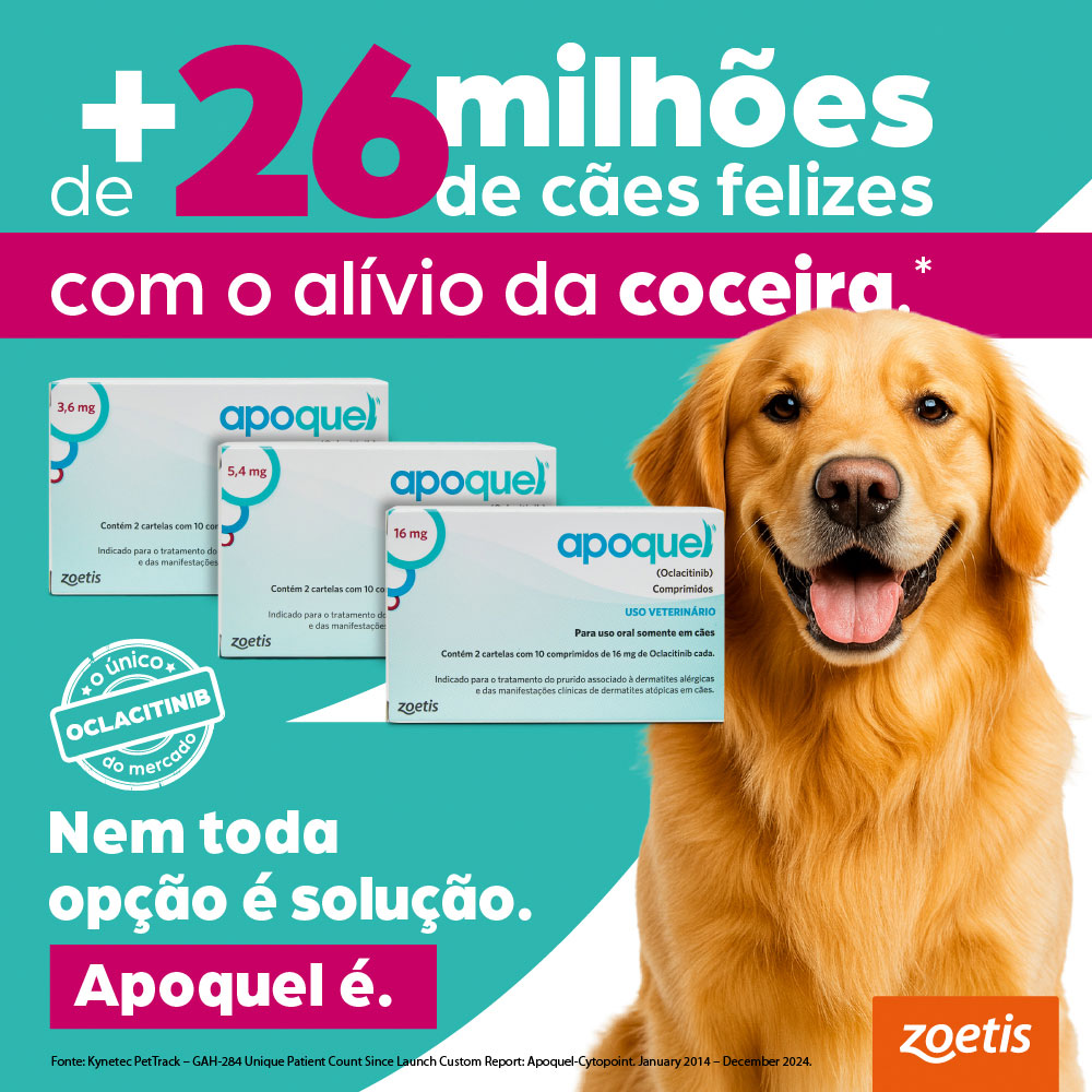 Apoquel Zoetis Dermatológico para Cães