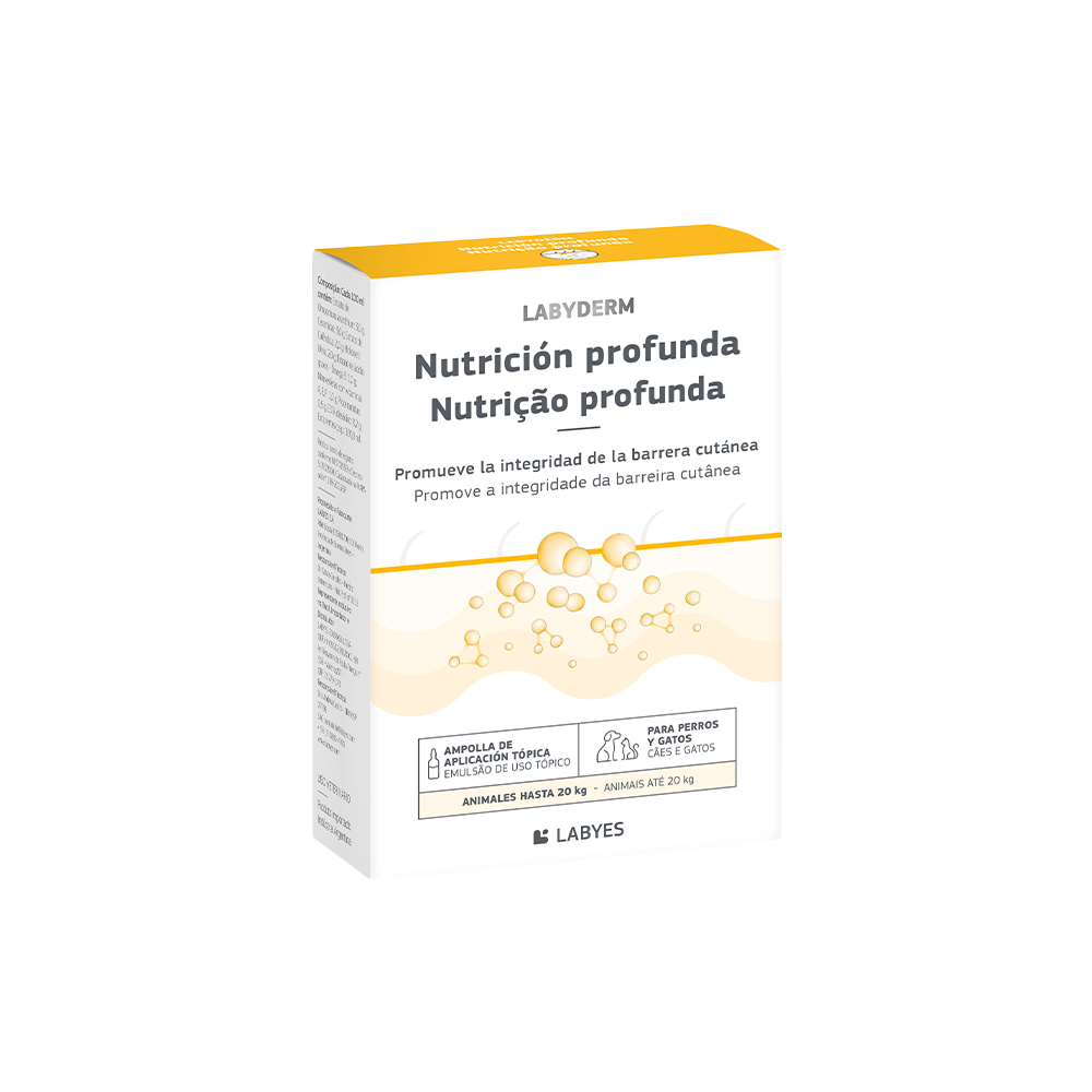 Shampoo Labyes Nutrição Profunda para Cães e Gatos