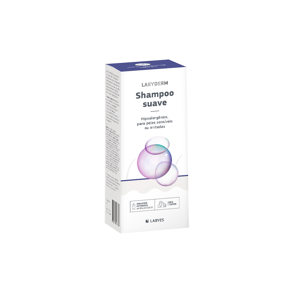 Shampoo Labyes Suave para Cães e Gatos 220ml