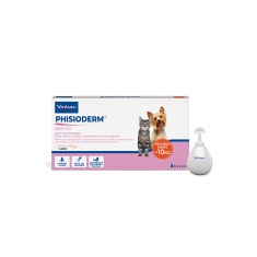 Hidratante Virbac Phisioderm Spot On S.I.S 2ml para Cães e Gatos Até 10kg