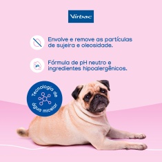 Banho a Seco Virbac Phisioderm para Cães e Gatos 150 ml