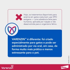 Solução Oral Varenzin Elanco Sabor Peixe para Gatos 27 ml