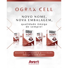 Suplemento Avert Ograx Cell 15 para Cães e Gatos de Até 15 kg - 30 Cápsulas