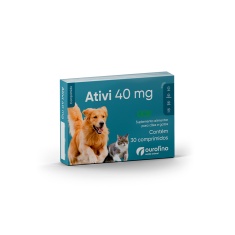 Suplemento Ativi para Cães e Gatos 40mg