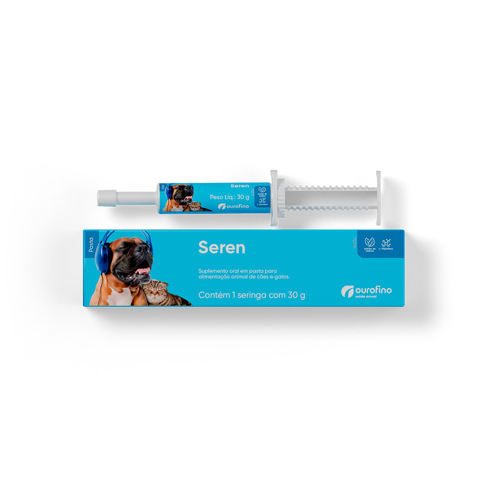 Suplemento Alimentar Ourofino Seren para Cães e Gatos 30g