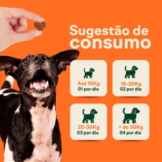 Suplemento Wigow Probiótico para Cães 84 g com 30 Unidades