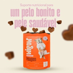 Suplemento Wigow Pelagem para Cães 84g com 30 Unidades