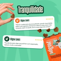 Suplemento Wigow Tranquilidade para Cães 84 g com 30 Unidades