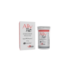 Suplemento Aliv Pet 50mg para Cães e Gatos com 40 Comprimidos