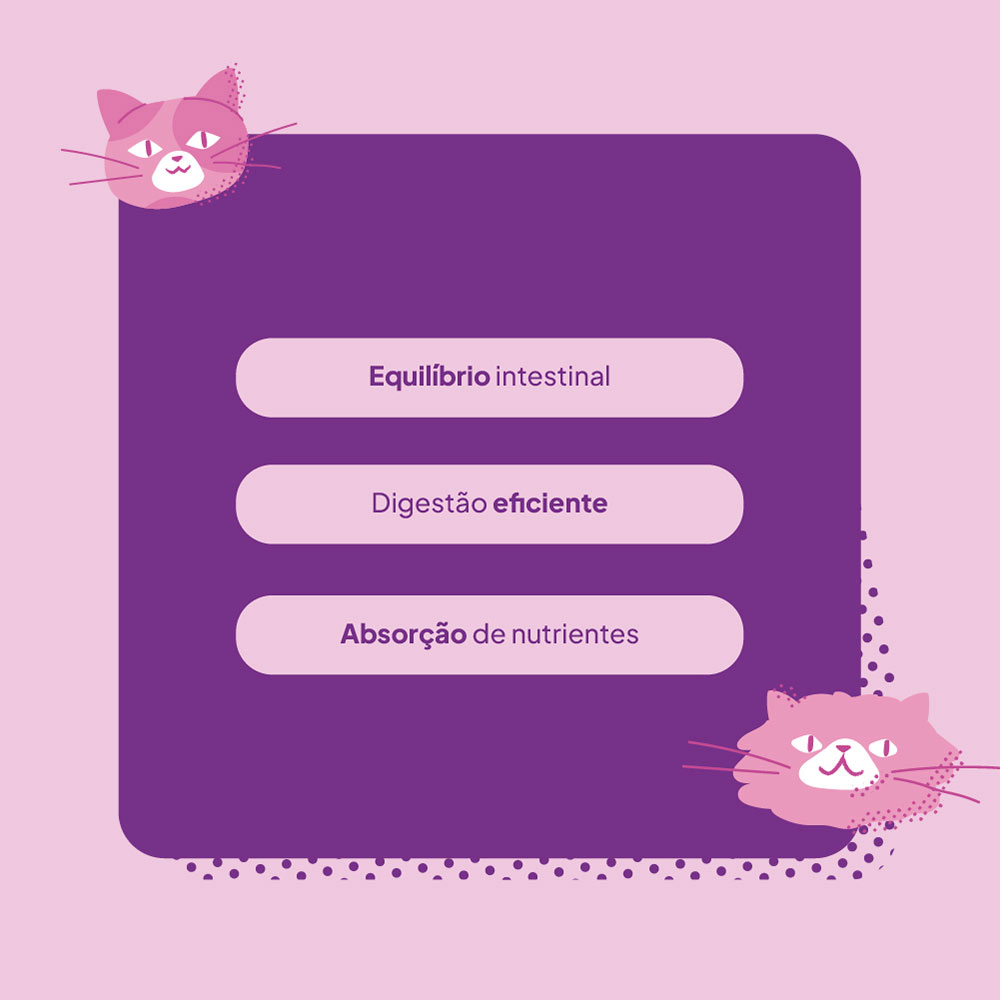 Suplemento Aminoácido Happy Flora para Gatos 6 g