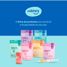 Suplemento Vitamínico Happy Flora para Cães