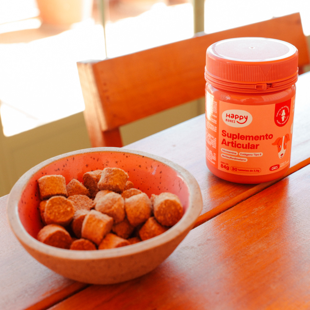 Suplemento Happy Bones Articular para Cães 84 g