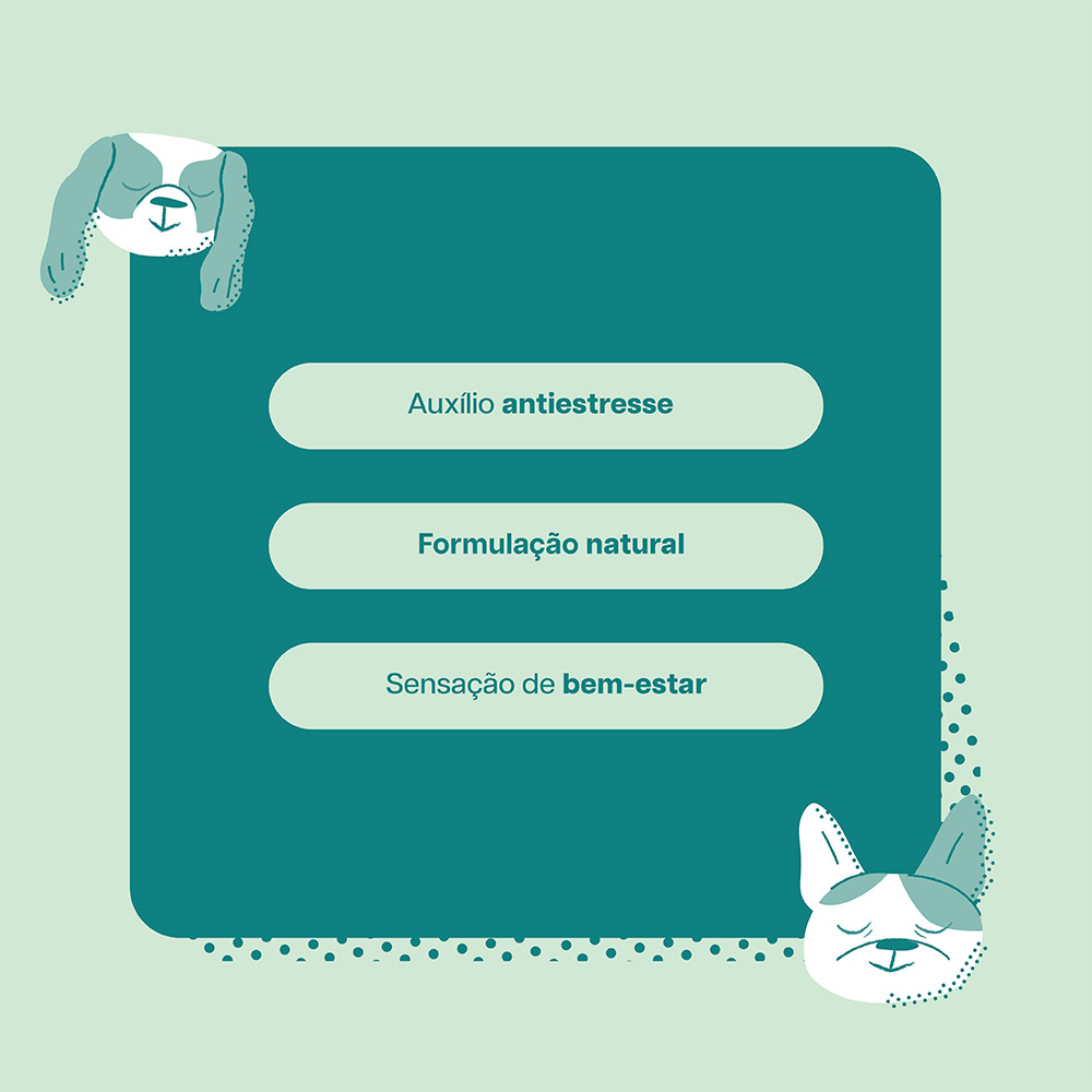Suplemento Happy Zen Antiestresse para Cães 84 g