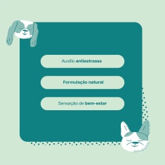 Suplemento Happy Zen Antiestresse para Cães 84 g