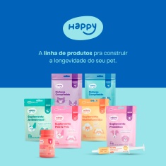 Suplemento Happy Days Multivitamínico para Cães 84 g