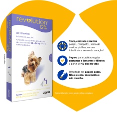 Revolution® 12% Cães 30 mg Pipeta - Zoetis