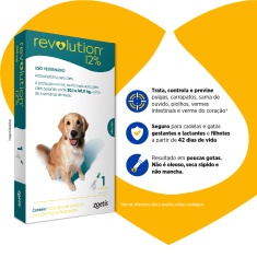 Revolution® 12% Cães 240 mg Pipeta - Zoetis