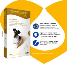 Revolution® 12% Cães 60 mg Pipeta - Zoetis