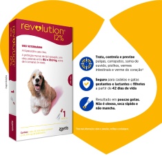 Revolution® 12% Cães 120 mg Pipeta  - Zoetis
