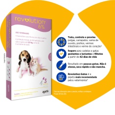 Revolution® 6% Cães e Gatos 15 mg Pipeta - Zoetis