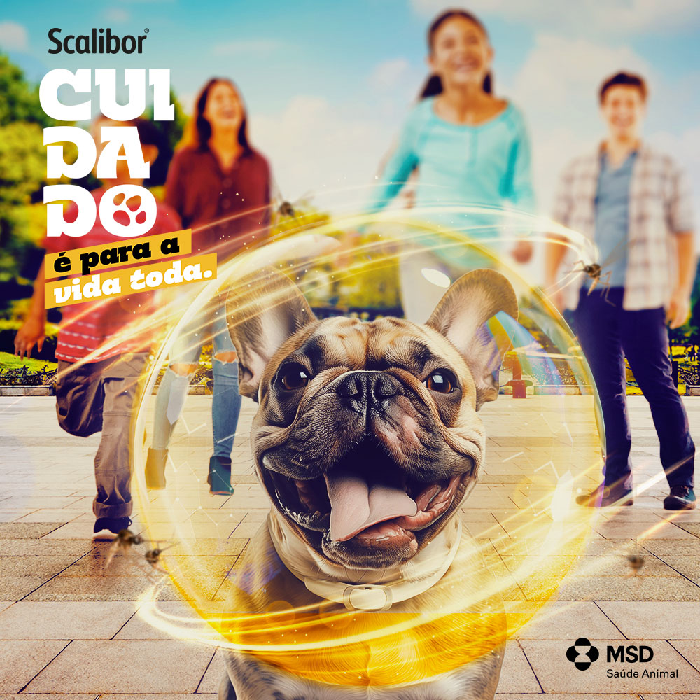 Coleira Antiparasitas Scalibor MSD Saúde Animal