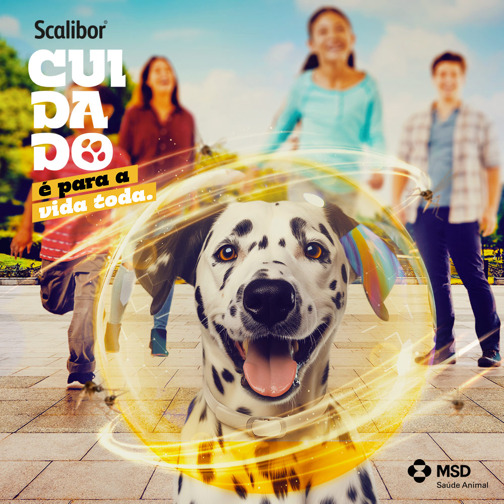 Coleira Antiparasitas Scalibor MSD Saúde Animal